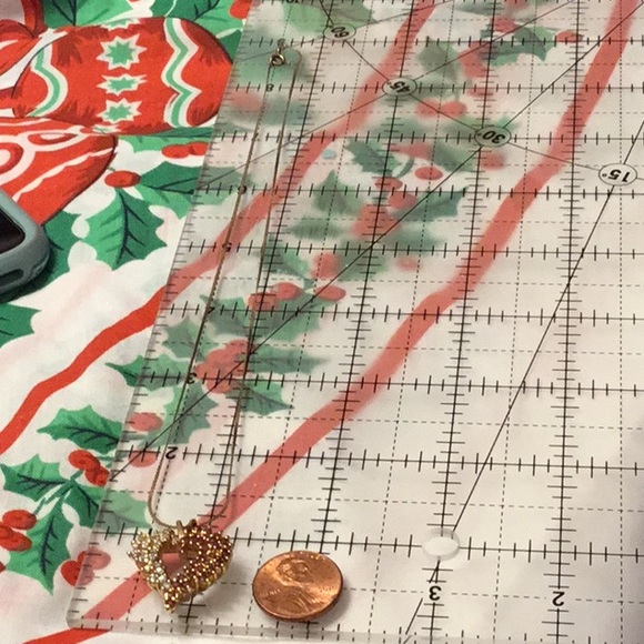 19.  Sterling Silver Ruby Red Heart ❤️ Awesome Stunning Necklace See Photos - Picture 9 of 11